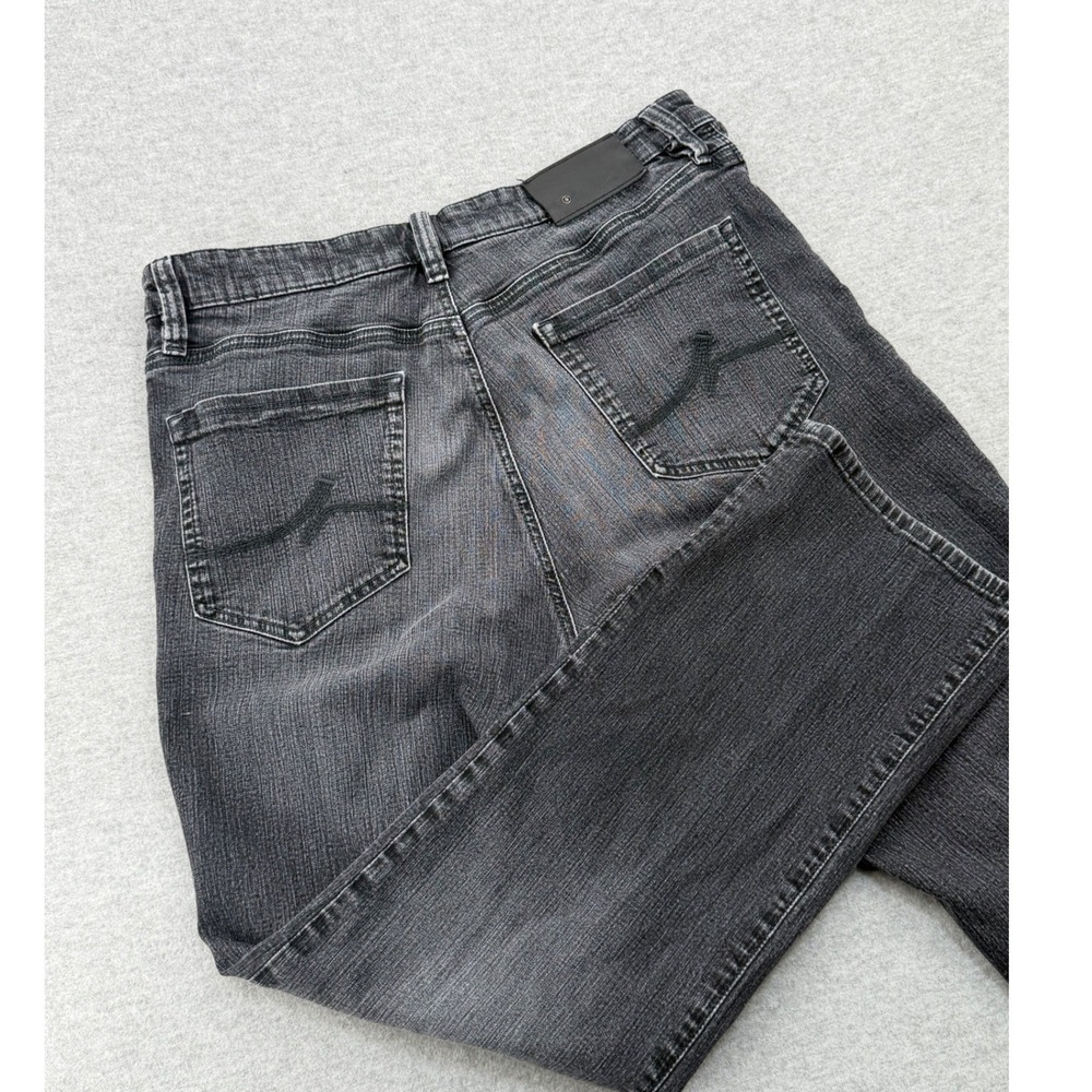 34 Heritage Charisma Comfort Rise Classic Fit Jeans Mens 36x30 Grey Washed Black